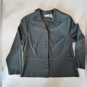 Jaclyn Smith Charcoal Blazer/jacket